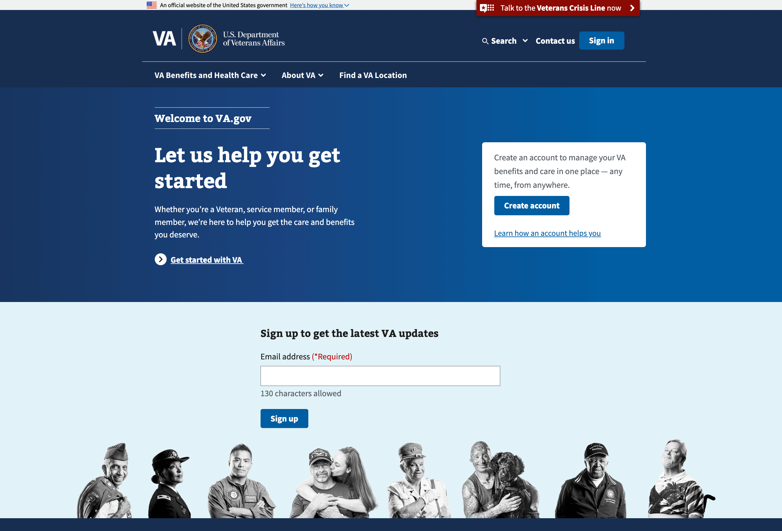 US Department of Veterans Affairs